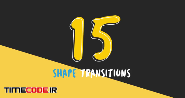 15 Shape Transitions Pack