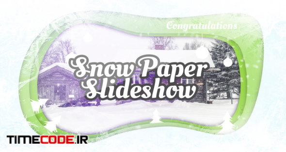 Snow Paper Slideshow