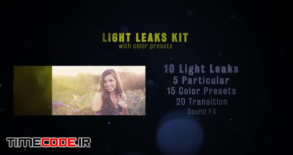 Light Leaks with Color Presets