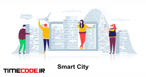 Smart City - Flat Concept