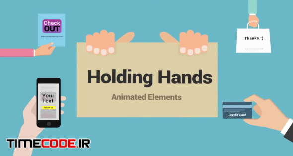 Animated Holding Hands Pack