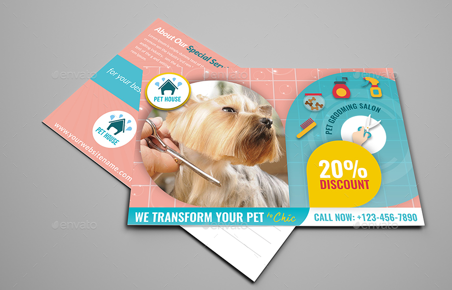 Pet Grooming Salon Advertising Bundle