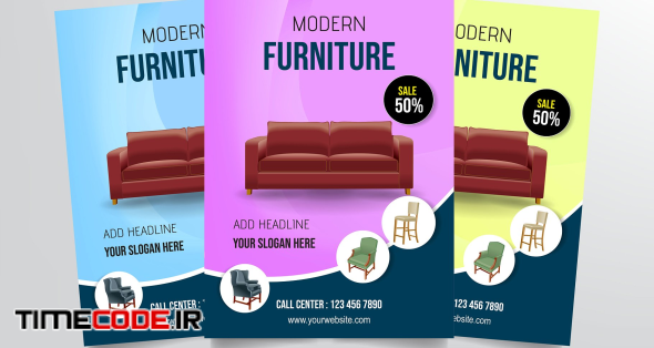 Modern Furniture Flyer Template