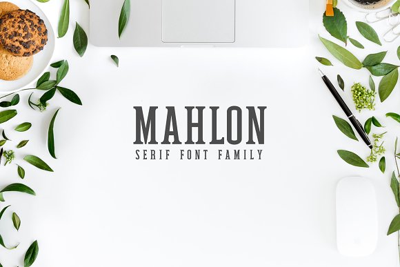 Mahlon Serif Font Family Pack