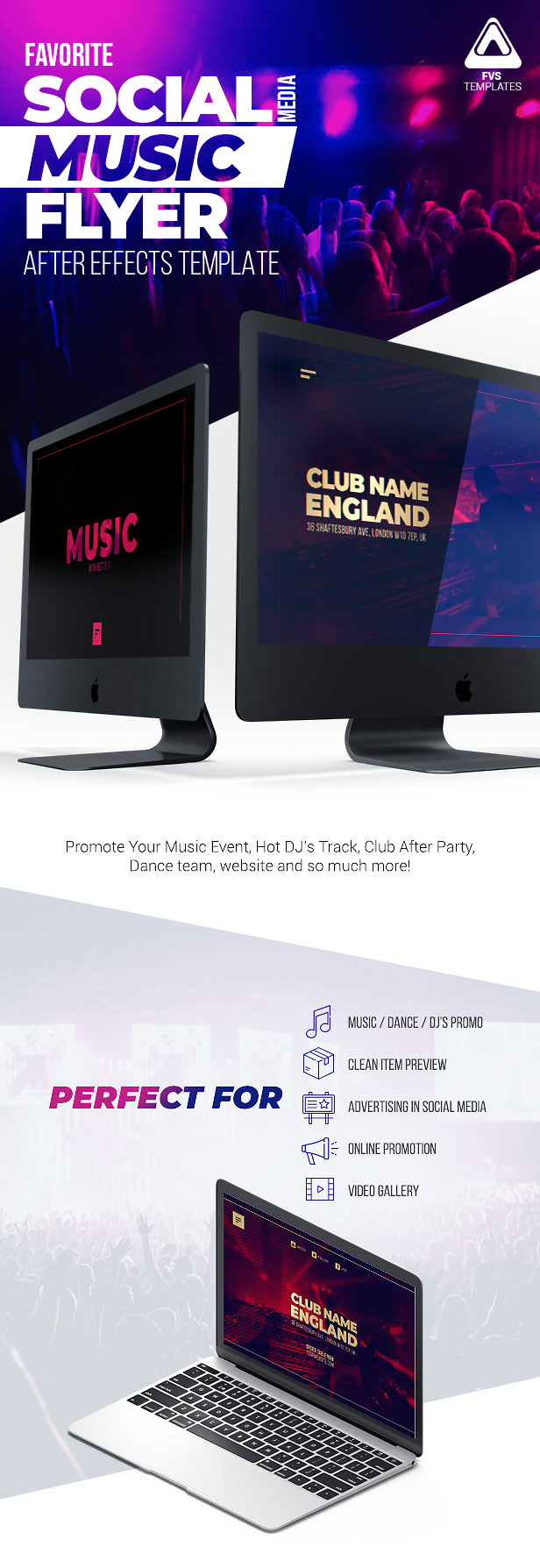  Music Action Flyer Pack 