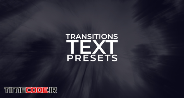 Text Transitions Presets
