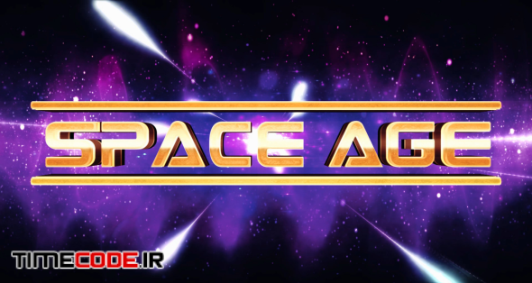Space Age Title/Logo Reveal