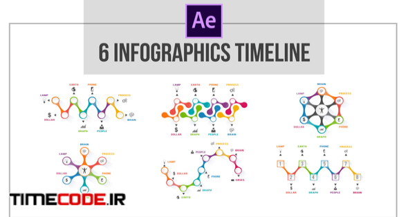  6 Infographics Timeline 