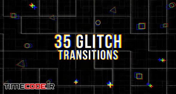 35 Glitch Transitions