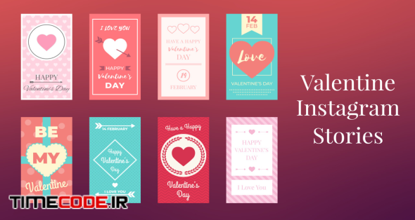 Valentine Instagram Stories