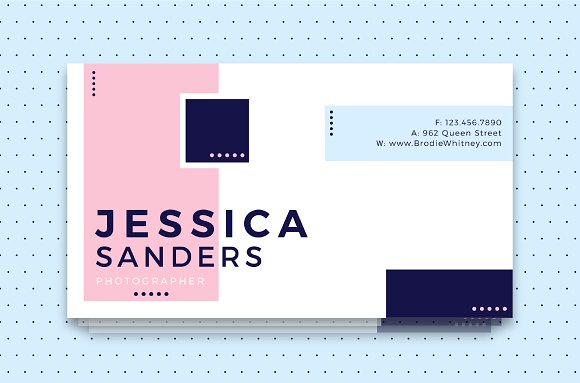 Jessica Sanders Business Card