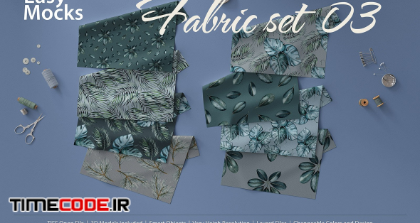 Fabric Mockup set 03