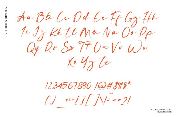 Velguife Script Font