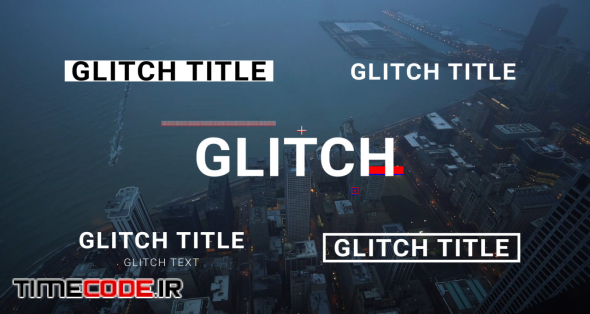 Glitch Title Animations