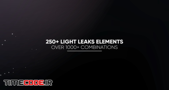 Light Leaks Constructor - 250+ Elements