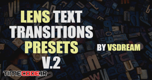 Lens Text Transitions Presets V.2