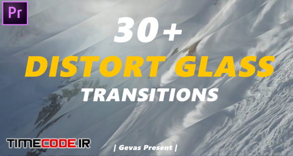Distortion Glass Transitions