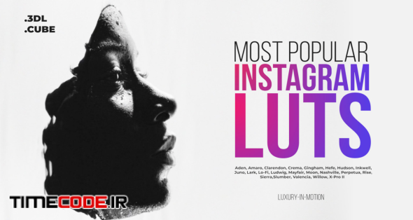 Most Popular Instagram LUTs Pack