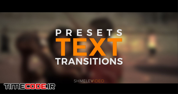Text Transitions Presets