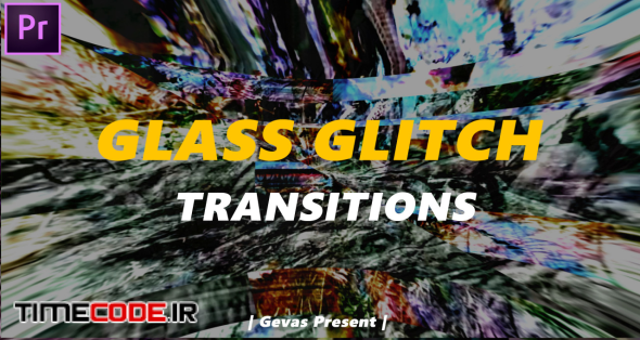 Glass Glitch Transitions