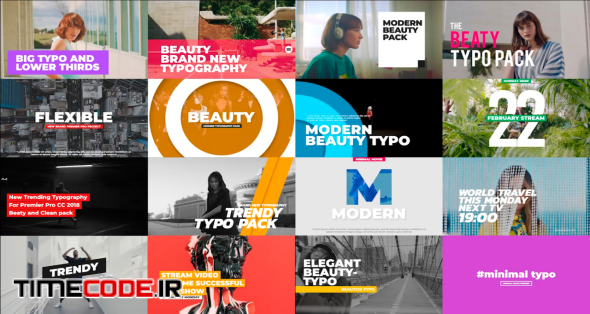 Beauty Typography Pack