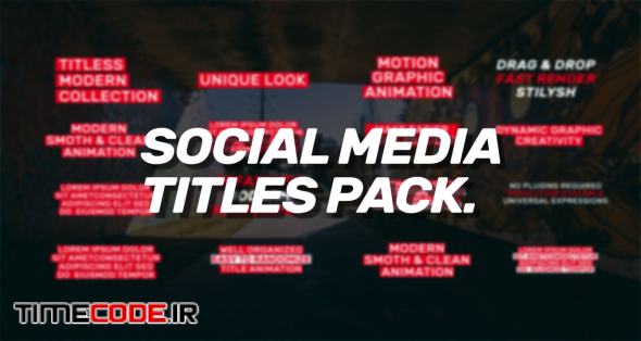 Social Media Titles Pack