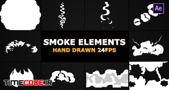 Smoke Elements and Transitions Pack