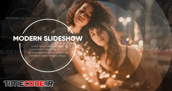 Modern Slideshow - Circle Promo