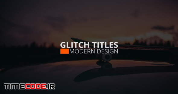 Glitch Titles & Logo