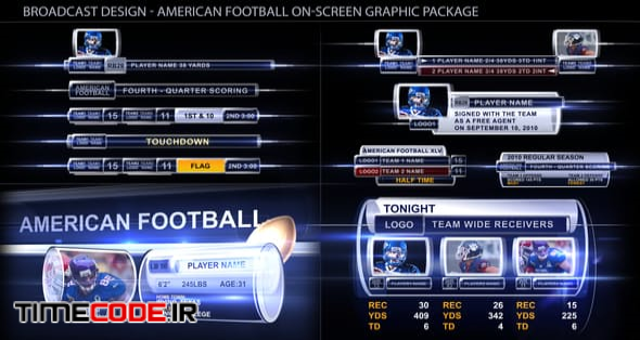  Broadcast Design - Sport on-screen graphic package 