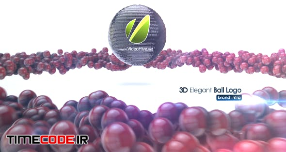  3D Elegant Ball Logo 