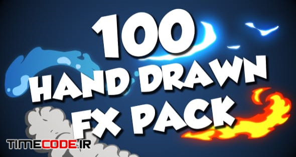  100 Hand Drawn FX Pack 