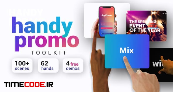  Handy Promo Kit | Touch Stomp Typography & Slideshow Toolkit 