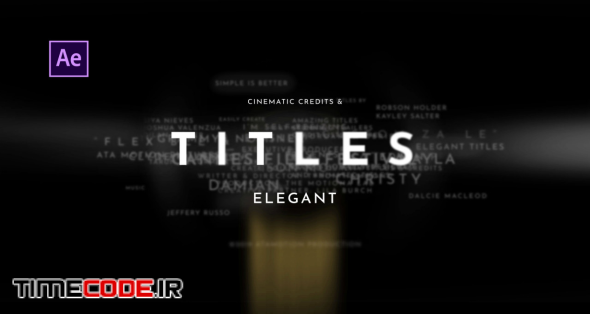 Titles Elegant Cinematic