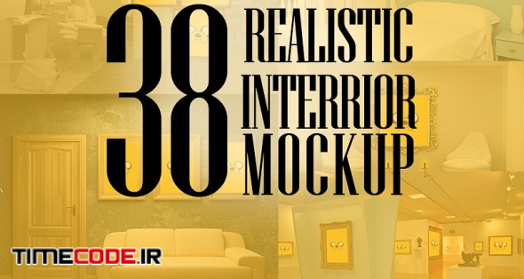 38 Realistic Interior Mockup