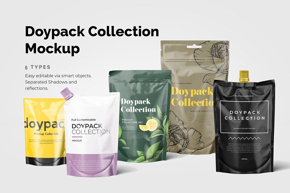Doypack Mockup Collection
