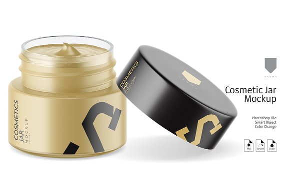 دانلود موکاپ قوطی کرم Cosmetic Matte Jar Mockup 4 3530999 - تایم کد | مرجع دانلود پروژه آماده ...