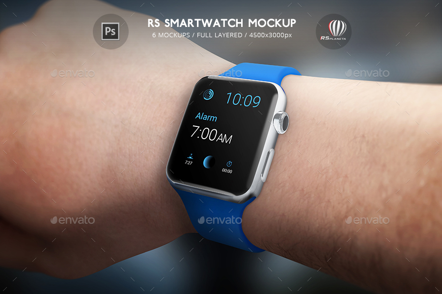 RS Smartwatch Mockup