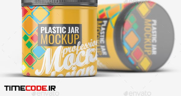 Plastic Jar Mock-Up