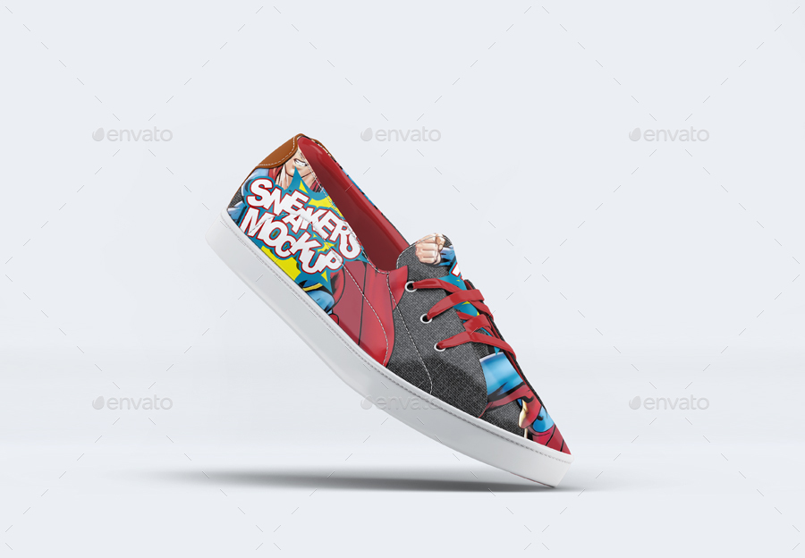 Sneakers Shoes Mock-Up V2