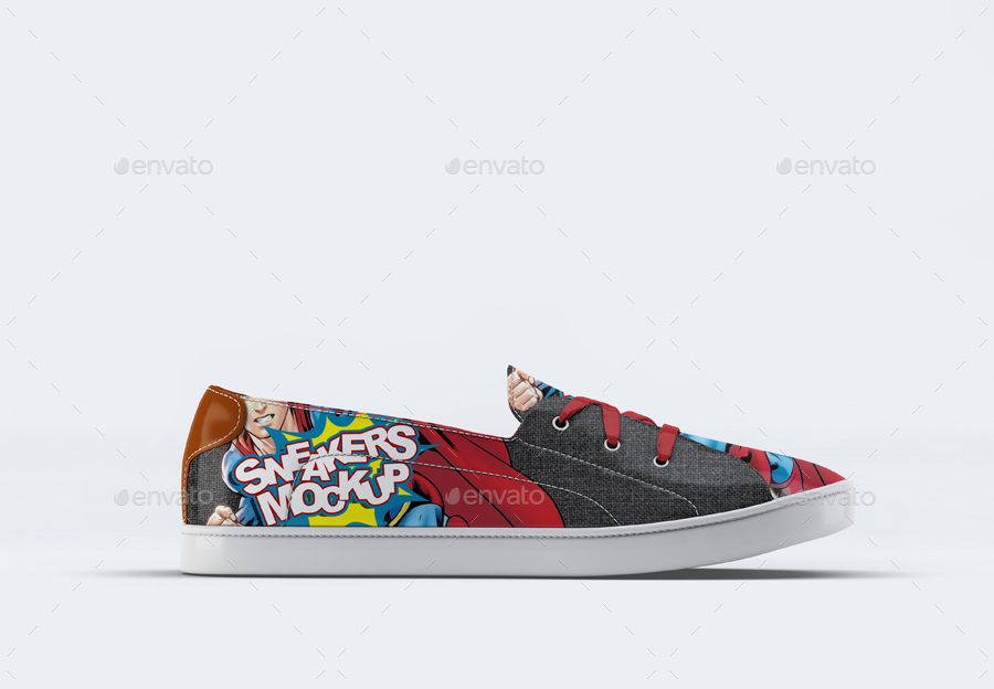 Sneakers Shoes Mock-Up V2