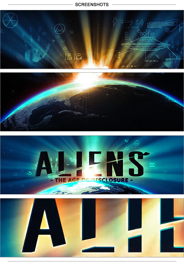  Space Intro | Alien Sci-fi Secrets Logo 