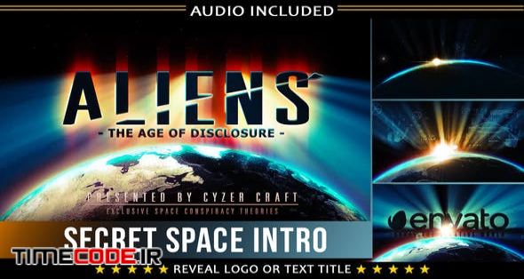  Space Intro | Alien Sci-fi Secrets Logo 
