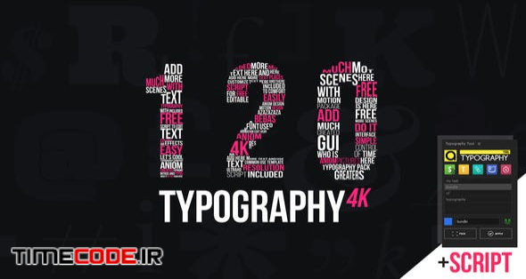  Kinetic Typography 4K Package | Typography Tool 