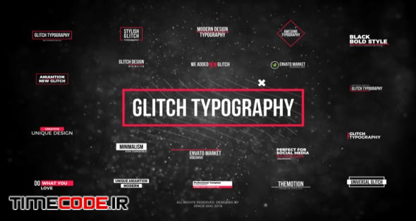  Glitch Modern Titles // FCPX or Apple Motion 
