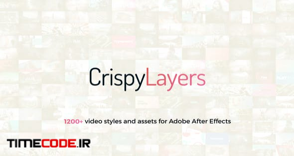 CrispyLayers 1.0 Graphics Pack - 1200+ Video Presets And Assets 