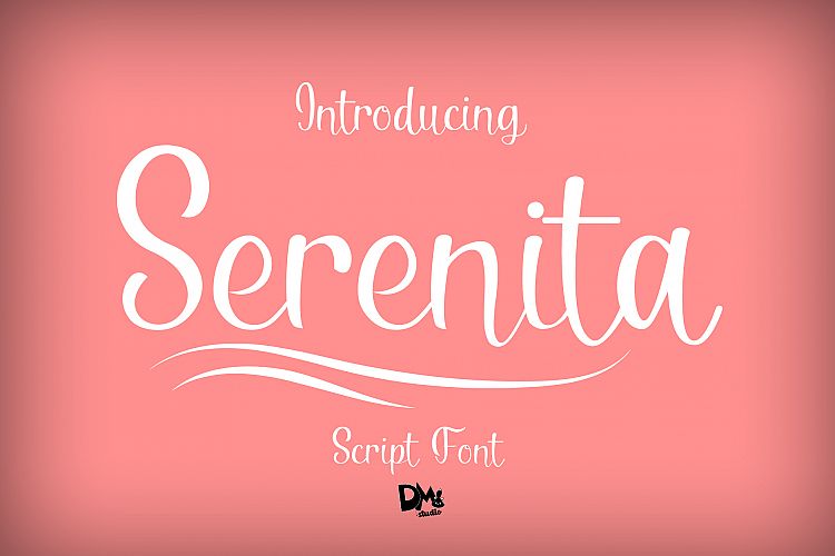 Serenita Script Font