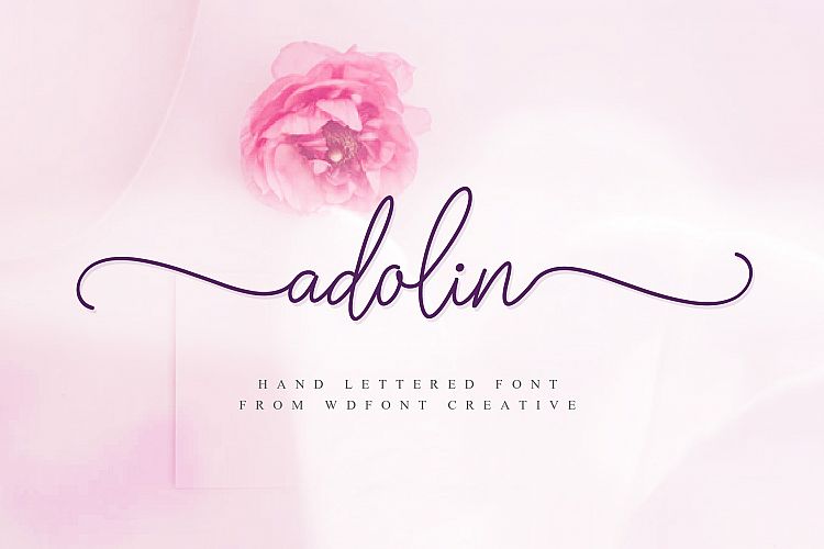 Adolin Script fonts