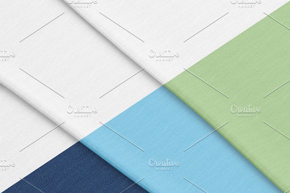 Cotton Fabric. PSD Object Mockup.