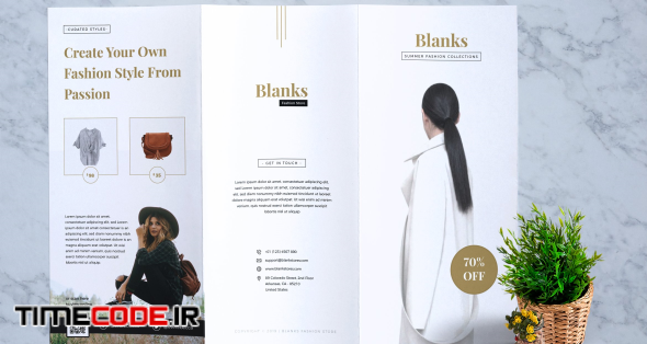 BLANKS Fashion Flyer